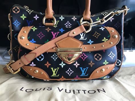 louis vuitton black multicolor bag|Louis Vuitton colorful bag.